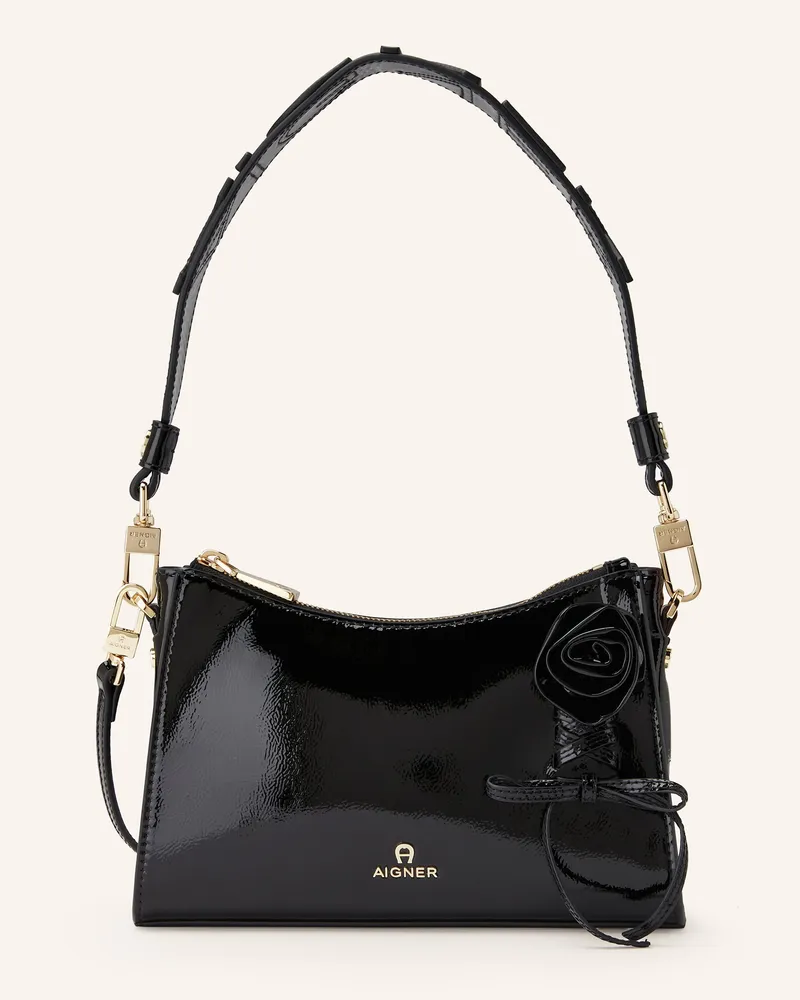 Aigner Schultertasche BISOU Schwarz