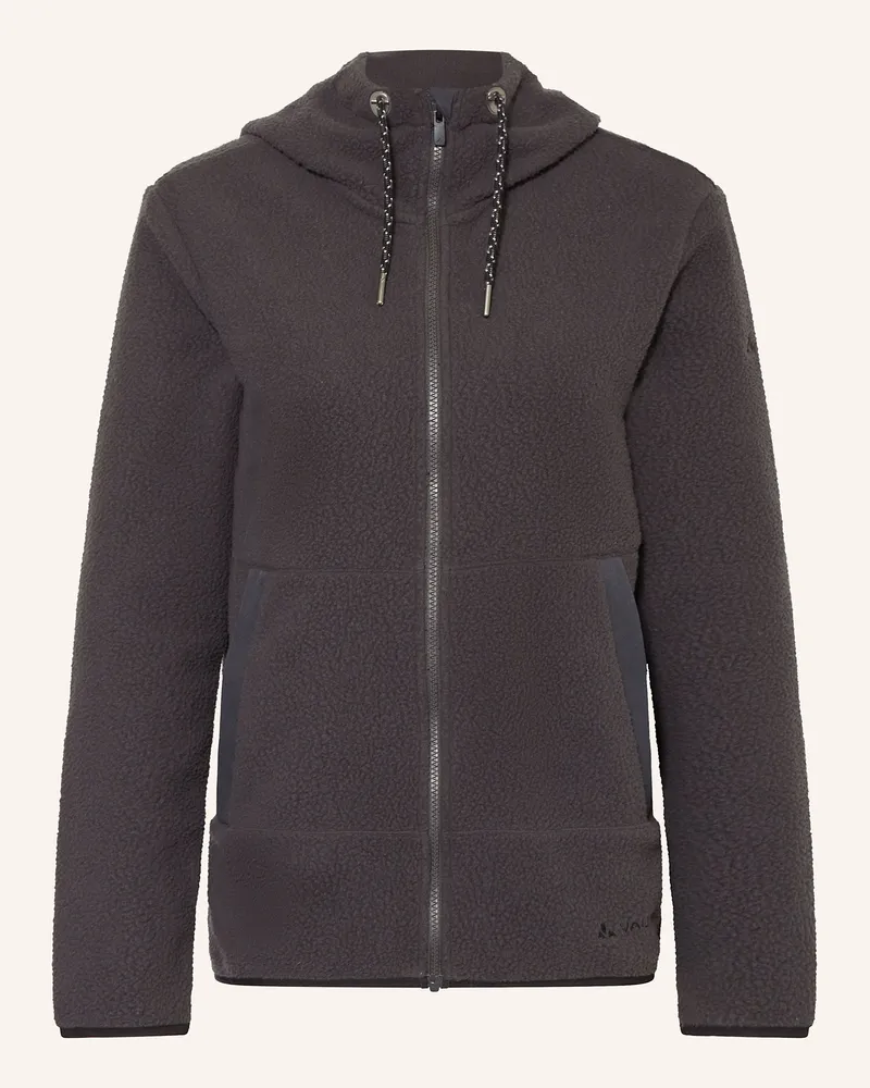 Vaude Fleecejacke Manukau Ii schwarz Dunkelgrau