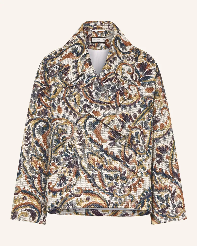 SEM PER LEI Cabanjacke Ecru