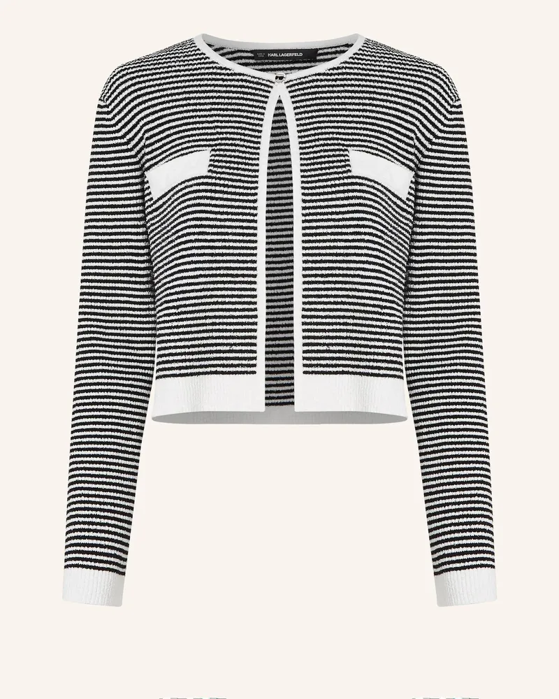 Karl Lagerfeld Top schwarz Weiss