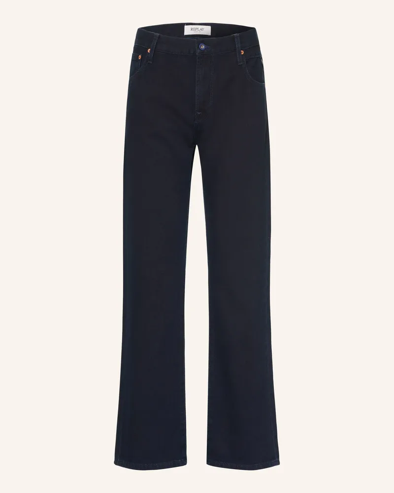 Replay Jeans Aideen Straight Fit blau C007