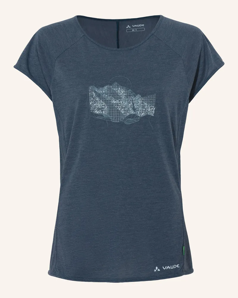 Vaude T-Shirt TEKOA II Blau