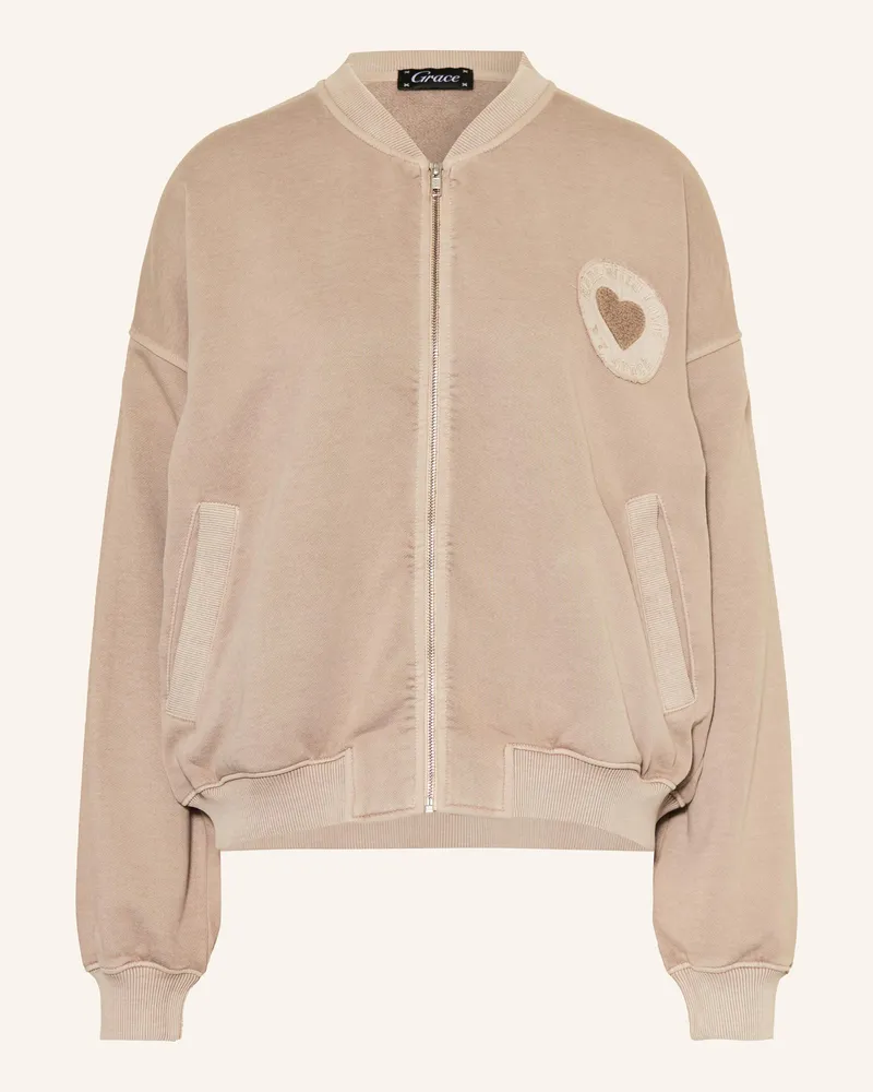 Grace Sweatjacke Grau