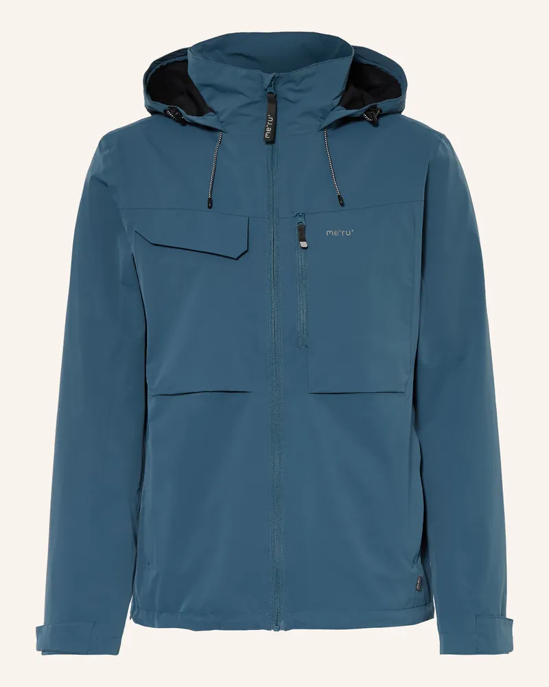 me°ru' Funktionsjacke Abrantes blau Petrol