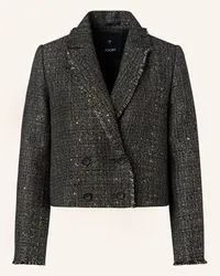 JOOP! Tweed-Jacke mit Pailletten und Glitzergarn Schwarz