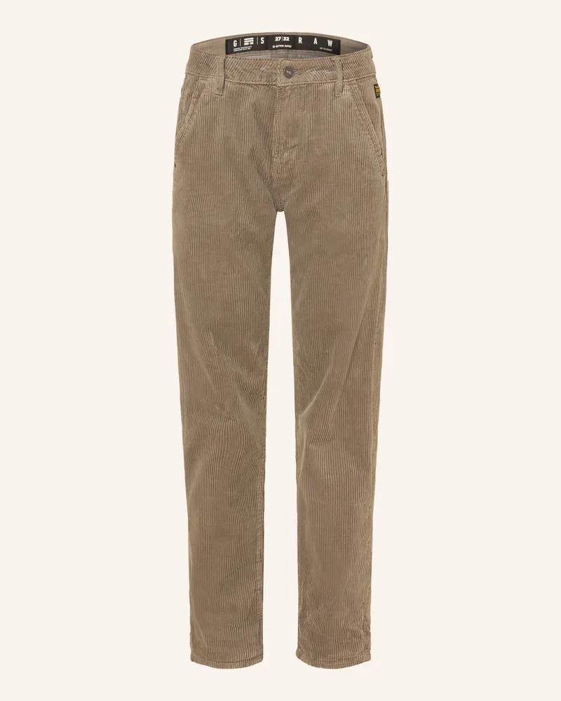 G-STAR RAW Cordhose Kate gruen Beige