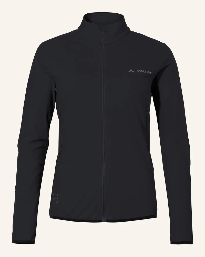 Vaude Radtrikot W Matera Ls Tricot Ii schwarz Schwarz