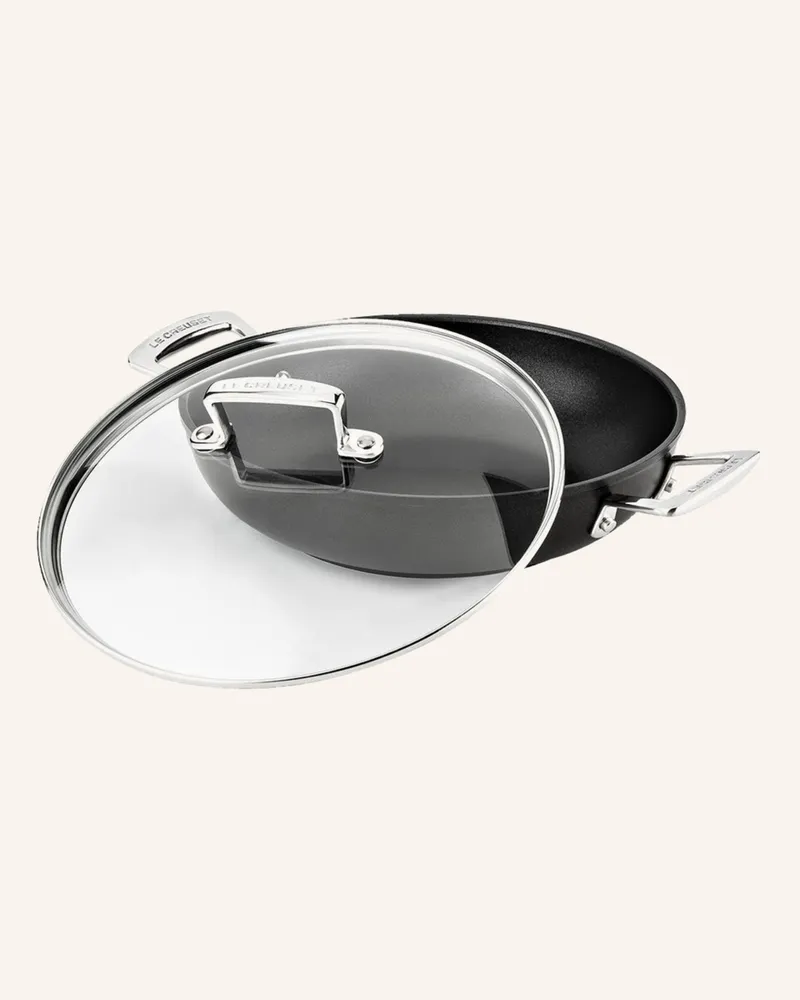 Le Creuset Profi-Pfanne Aluminium Antihaft schwarz Schwarz