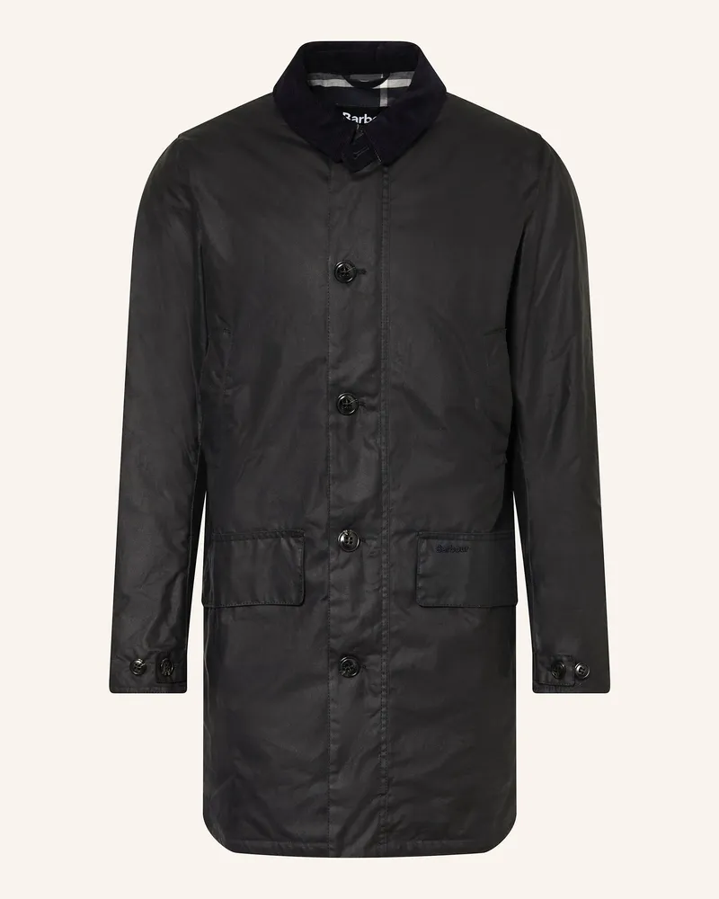 Barbour Jacke Wax Mac blau Dunkelblau