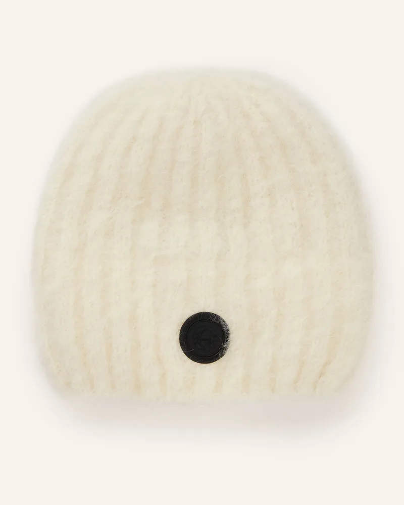 Sportalm Mütze mit Mohair Weiss
