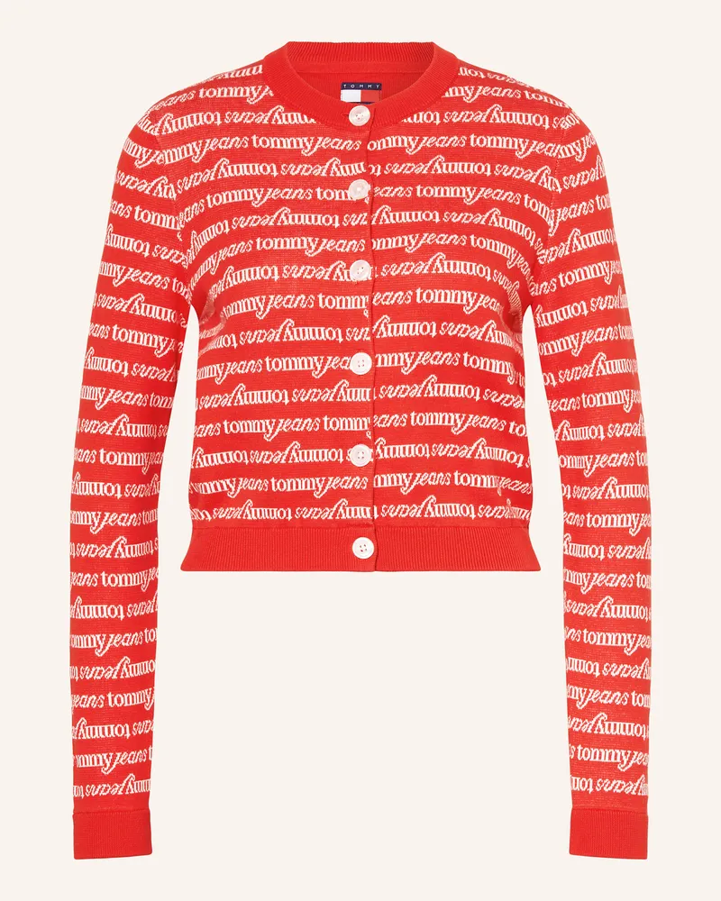 Tommy Hilfiger Strickjacke Rot