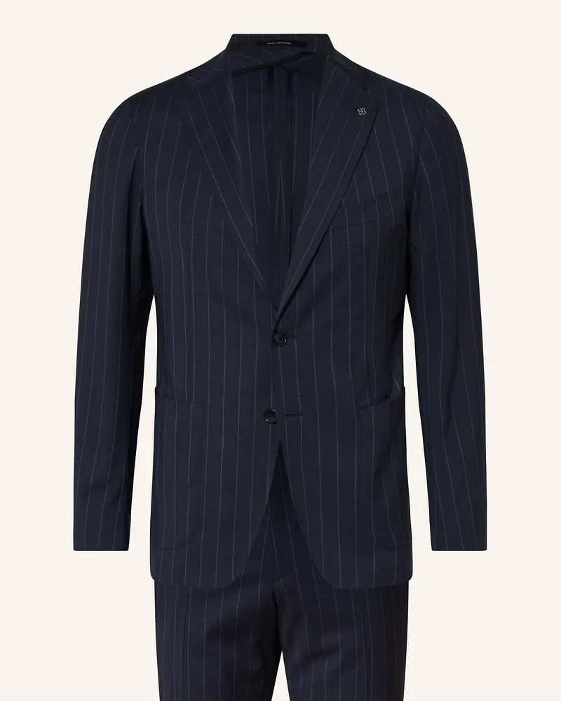 Tagliatore Anzug Extra Slim Fit Dunkelblau
