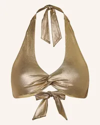 Aubade Neckholder-Bikini-Top SUNLIGHT GLOW Gold