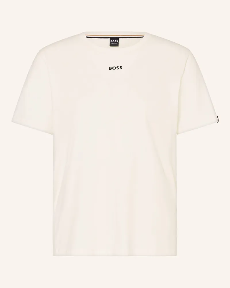 HUGO BOSS Schlafshirt Ci weiss Weiss