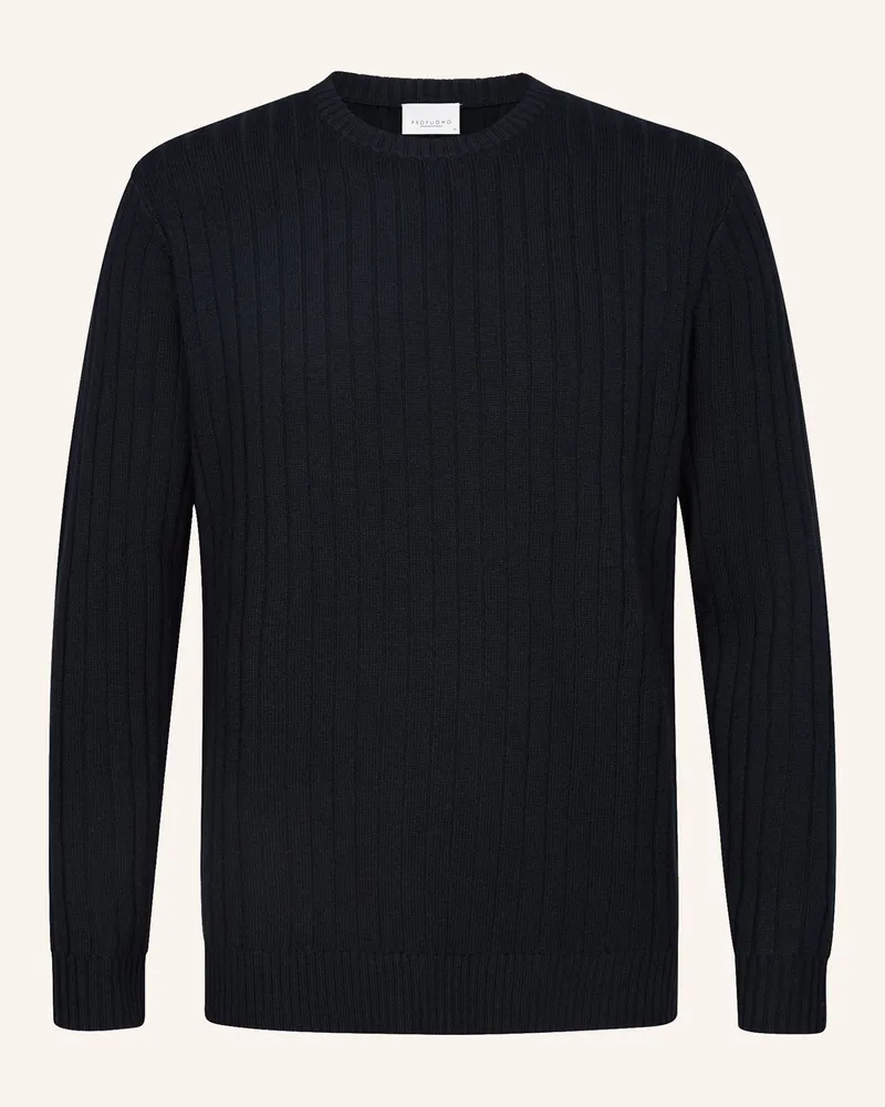 Profuomo Herren Pullover Blau