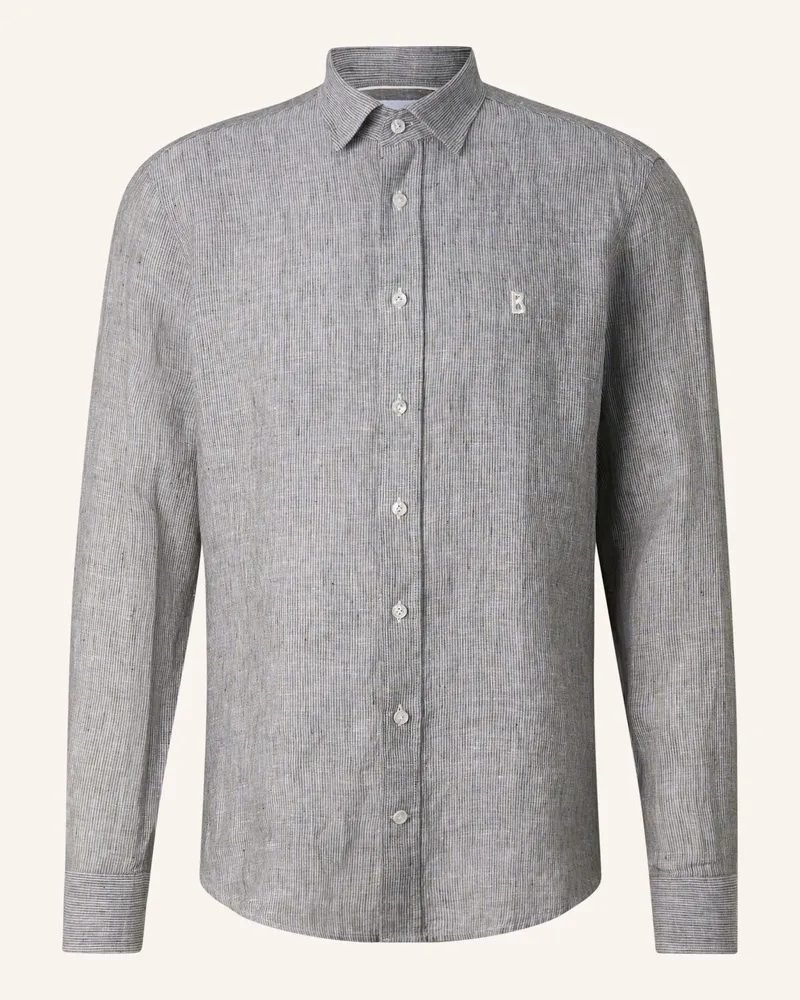 Bogner Leinenhemd Timi Regular Fit gruen Oliv