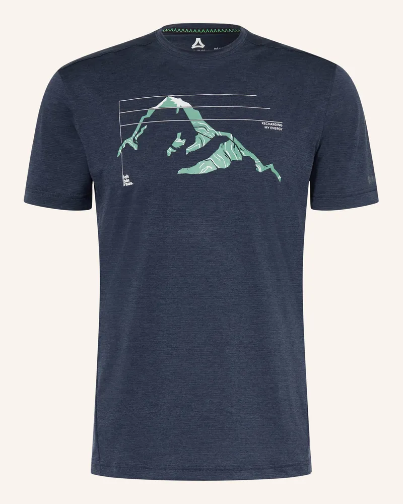 Schöffel T-Shirt Sulten blau Dunkelblau
