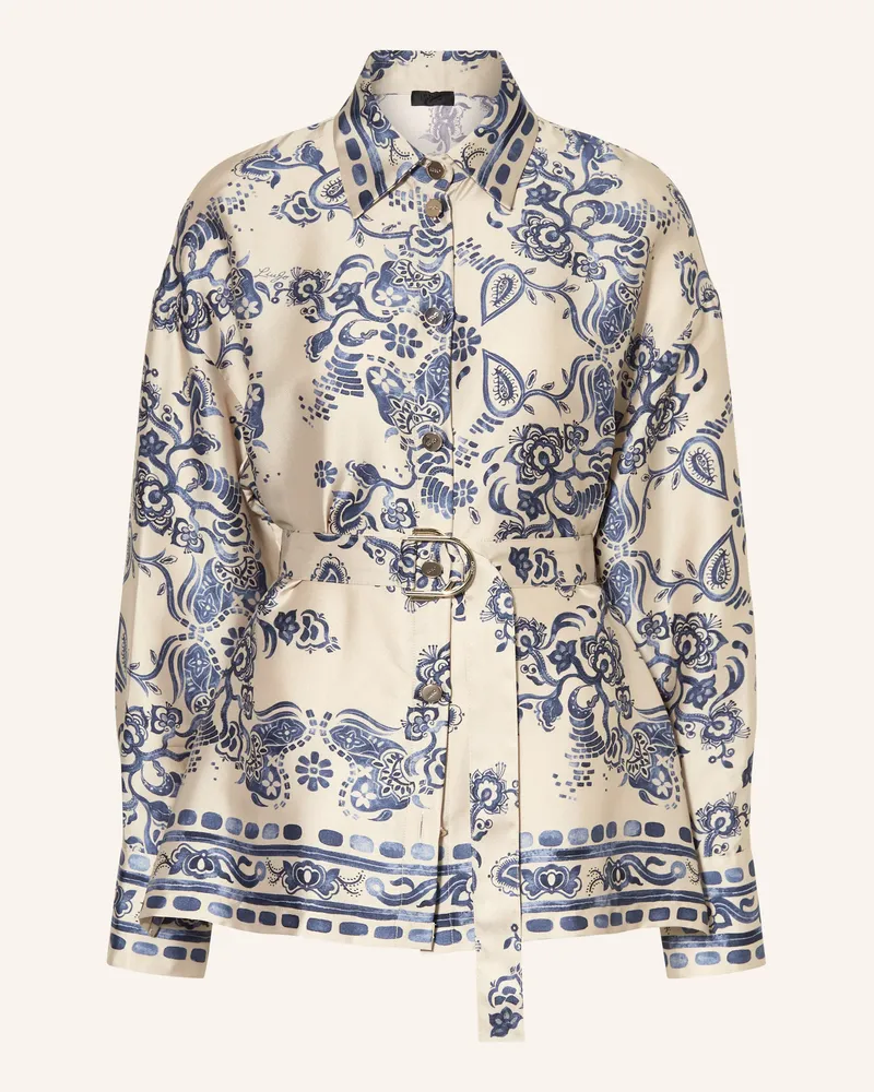 Liu Jo Hemdbluse aus Satin Hellbraun