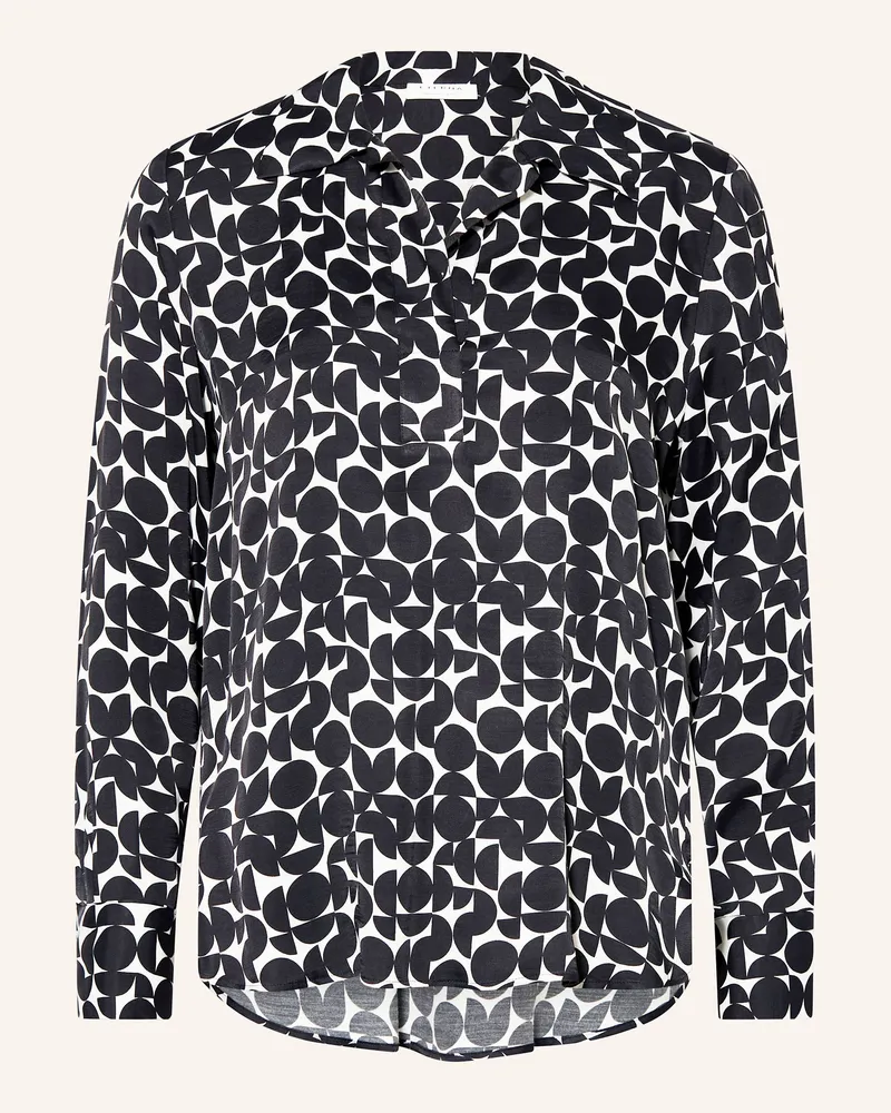 Eterna Blusenshirt aus Satin Schwarz