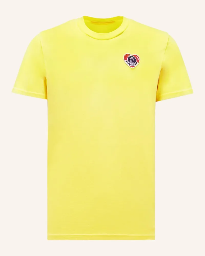 Moncler T-Shirt Gelb