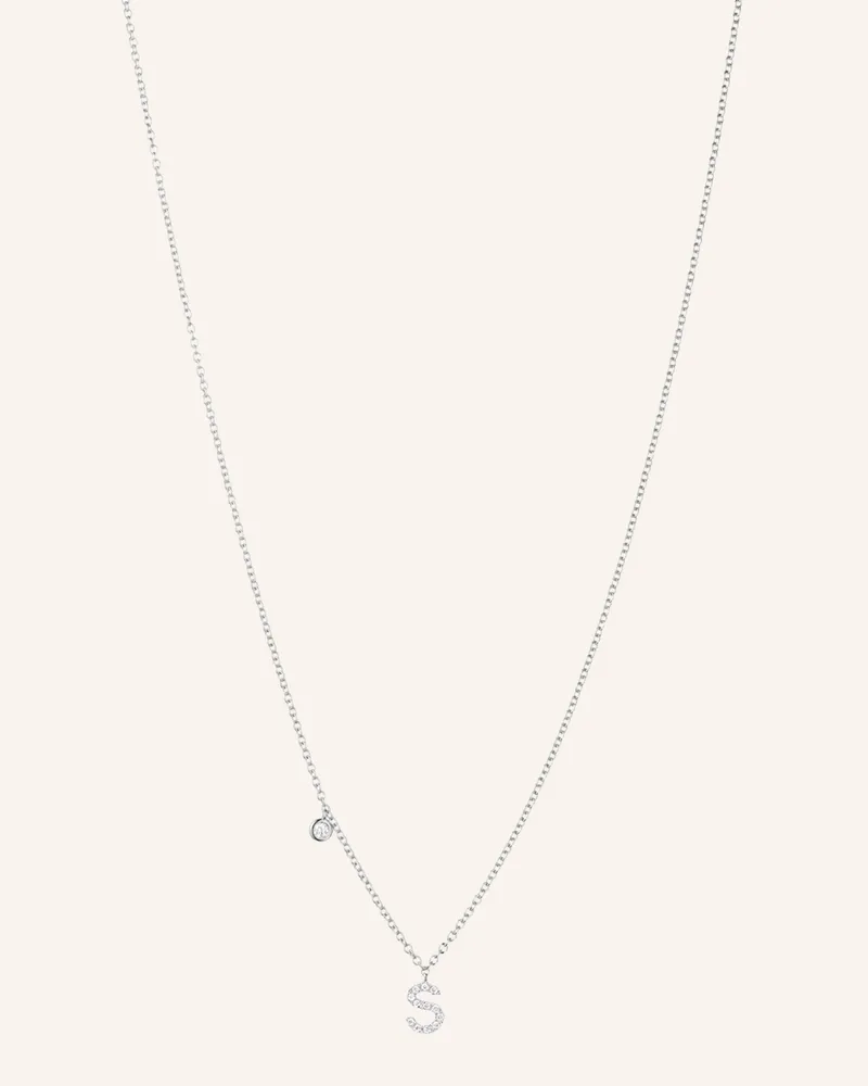 Wempe Fine Jewelry Anhänger Minimalism silber Weissgold