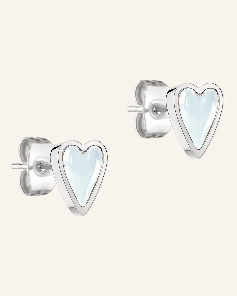 Liebeskind Ohrstecker  Aus  Edelstahl silber Silber