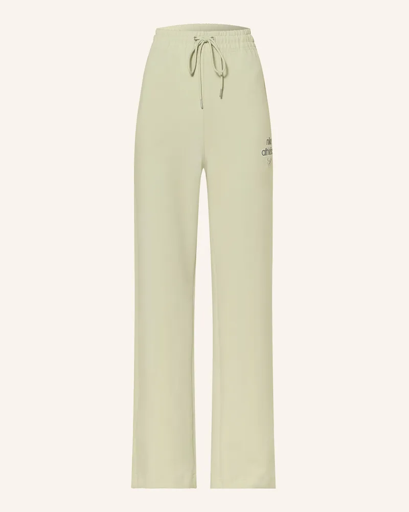Nike Sweatpants Sportswear Phoenix Fleece gruen Hellgrün