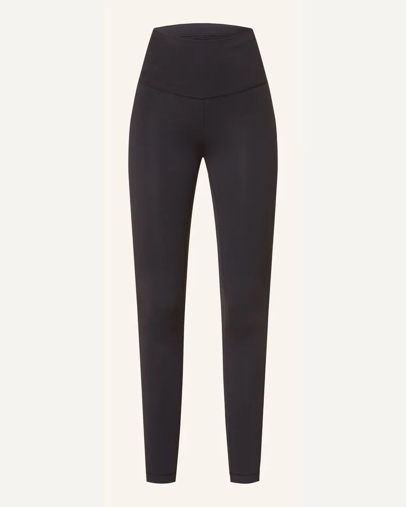 LULULEMON Tights WUNDER TRAIN HR 25IN Schwarz