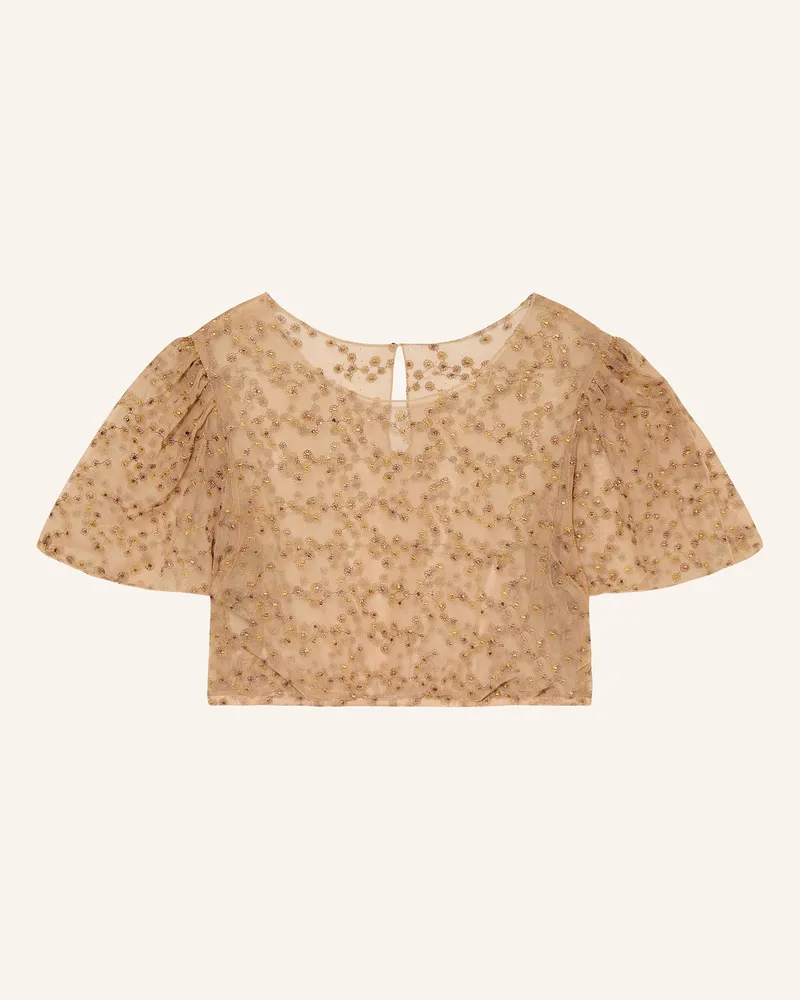 Johann & Johanna Dirndlbluse Beige