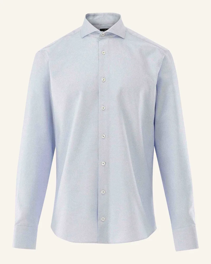van Laack Hemd Slim Fit blau Hellblau