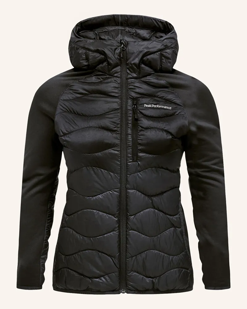 Peak Performance Hybrid-Daunenjacke Helium schwarz Schwarz