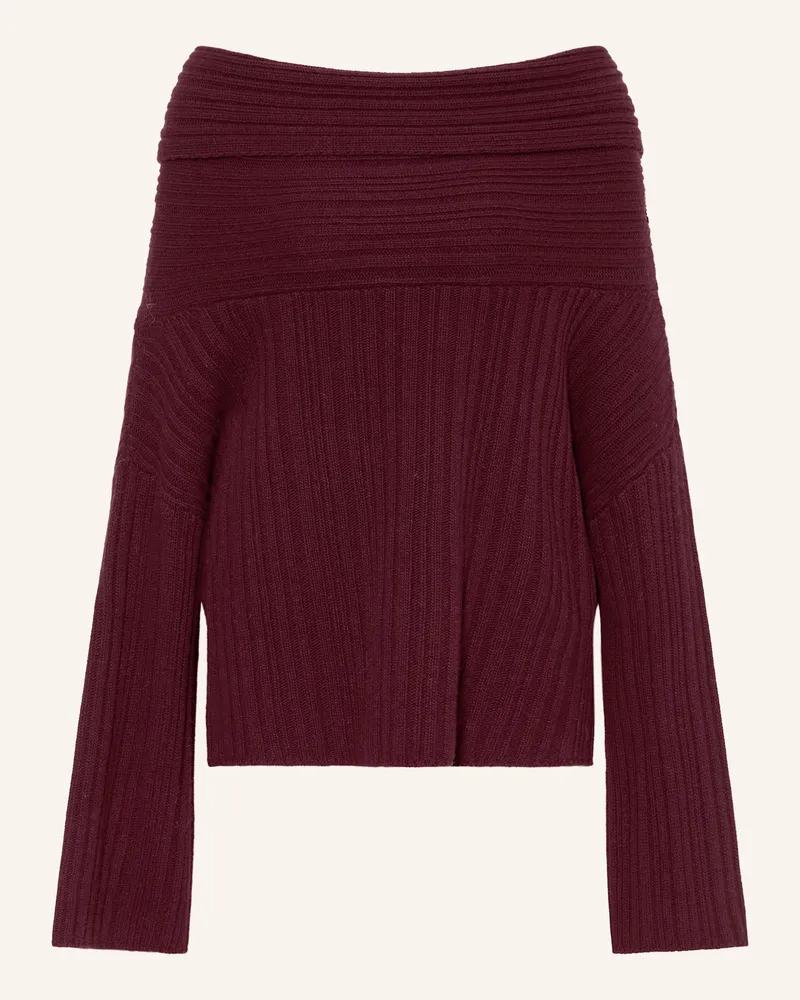 by Aylin Koenig Off-Shoulder-Pullover LIANA Dunkelrot