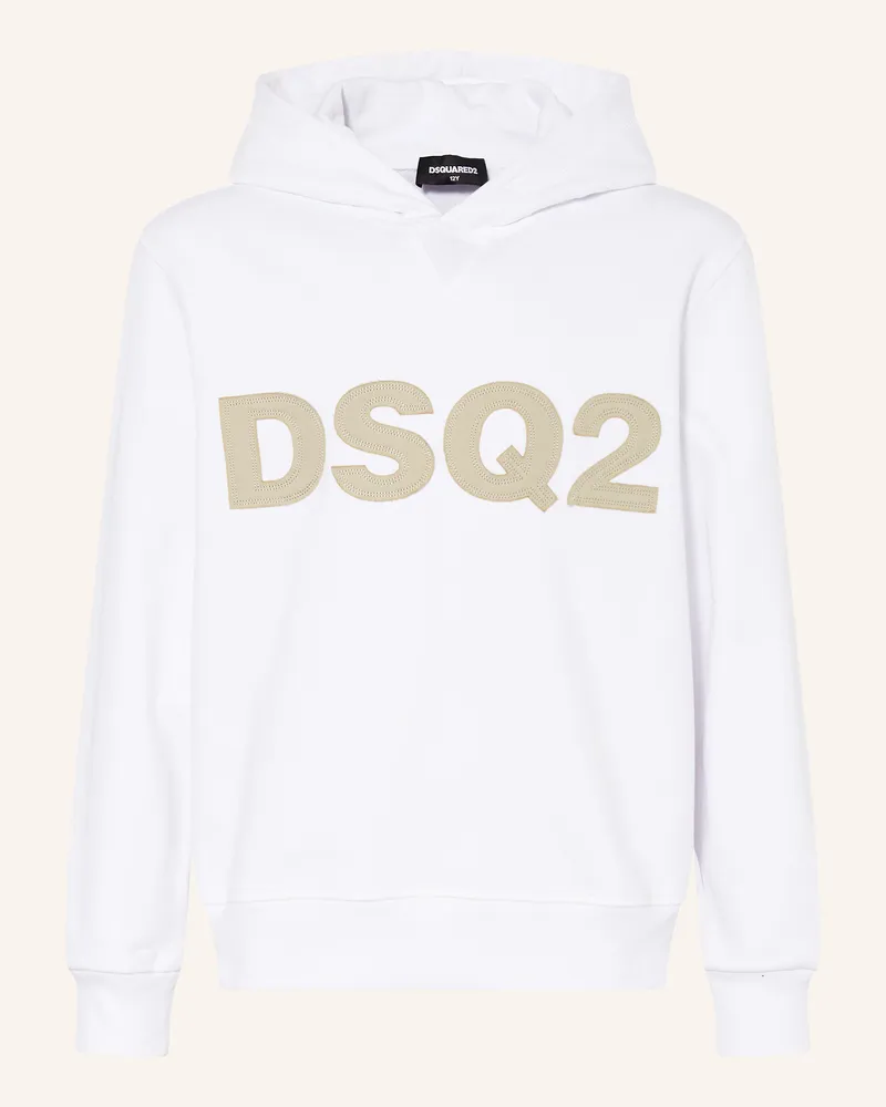 Dsquared2 Hoodie Weiss
