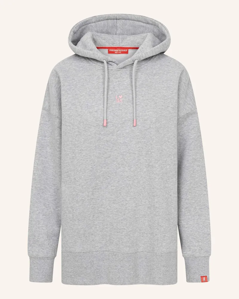 Frieda & Freddies Oversized-Hoodie grau Grau