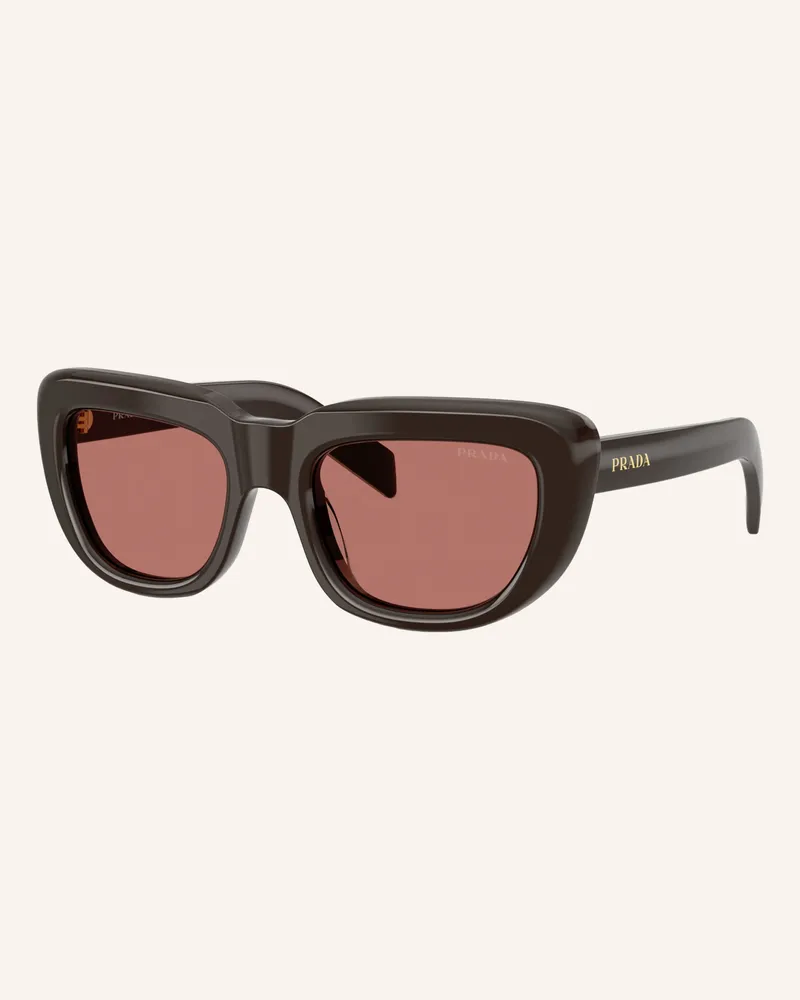 Prada Sonnenbrille Pr d07sf braun Dunkelbraun