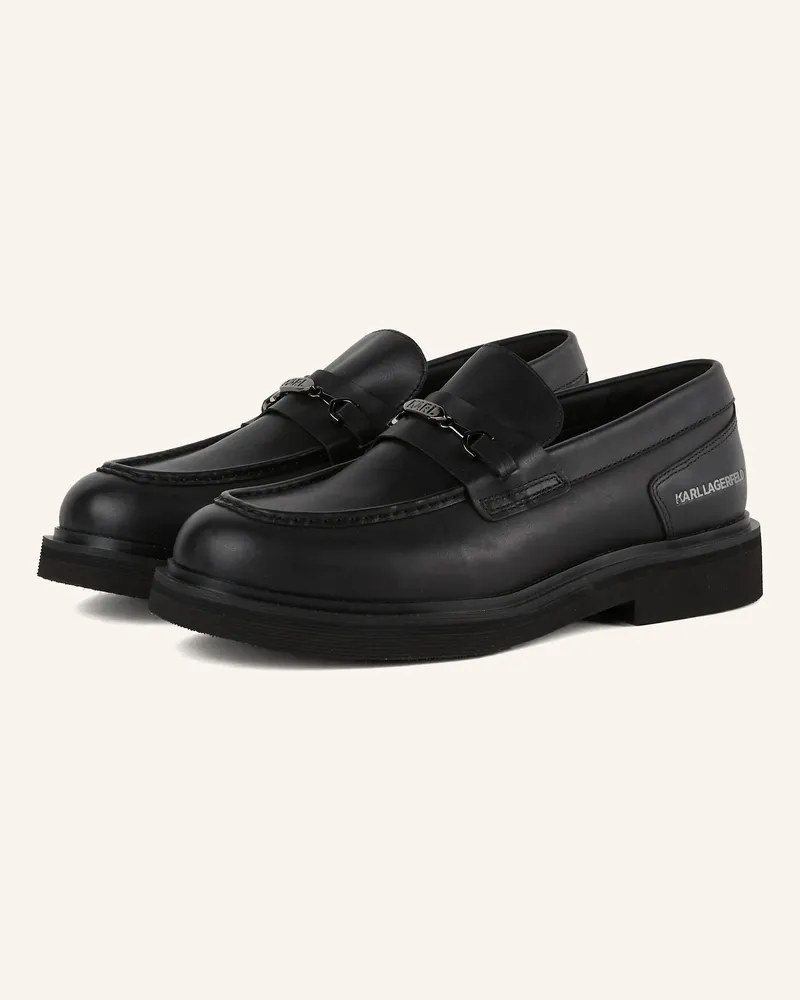 Karl Lagerfeld Flache Schuhe Schwarz