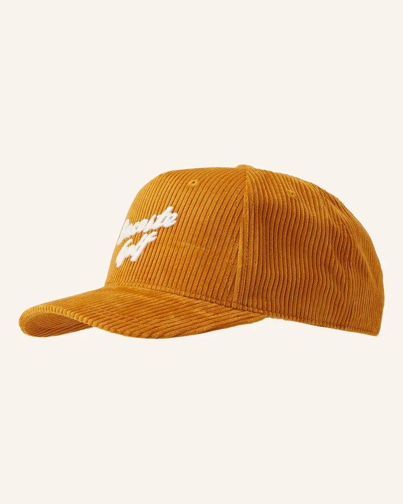 Lacoste Cord-Cap Dunkelgelb