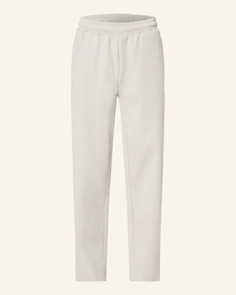 PEGADOR Hose TROY im Jogging-Stil Regular Fit Hellgrau