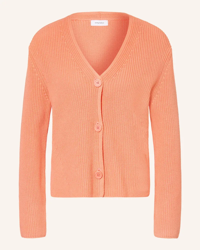 Darling Harbour Strickjacke orange Apricot