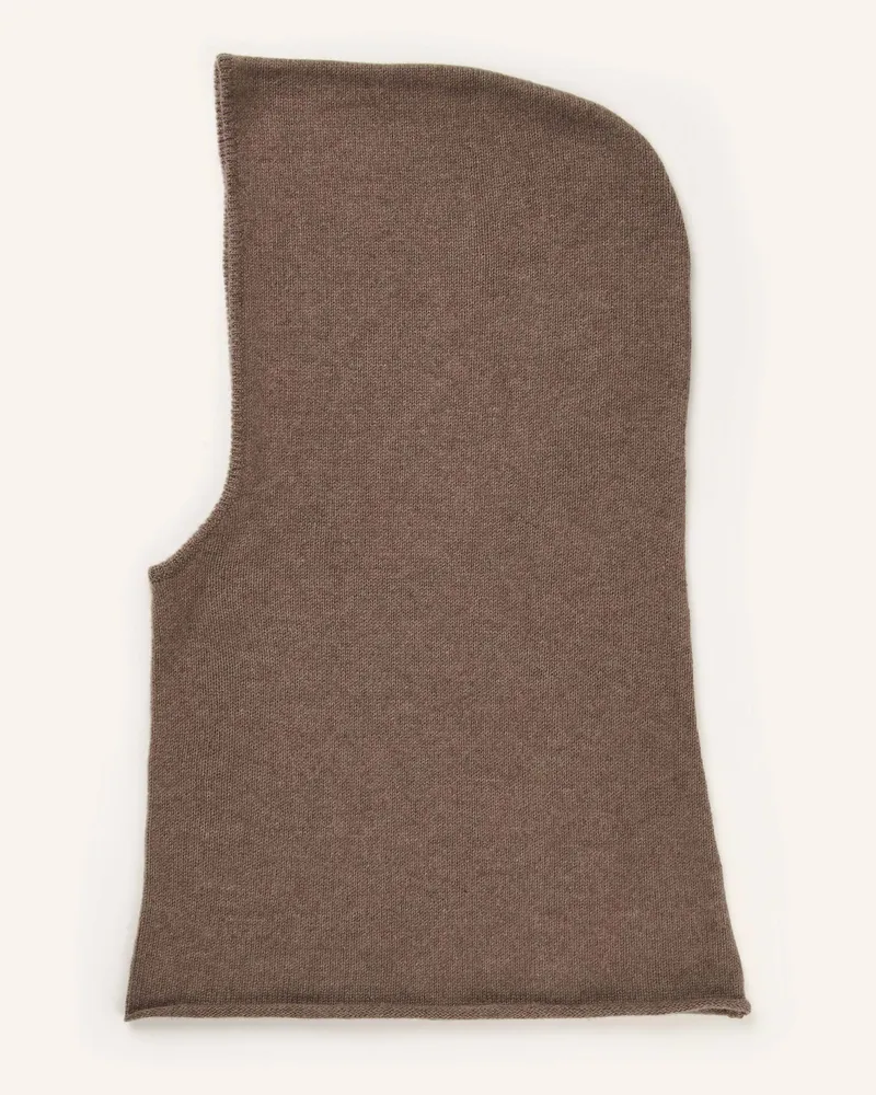 (THE MERCER) N.Y. Cashmere-Balaclava Taupe