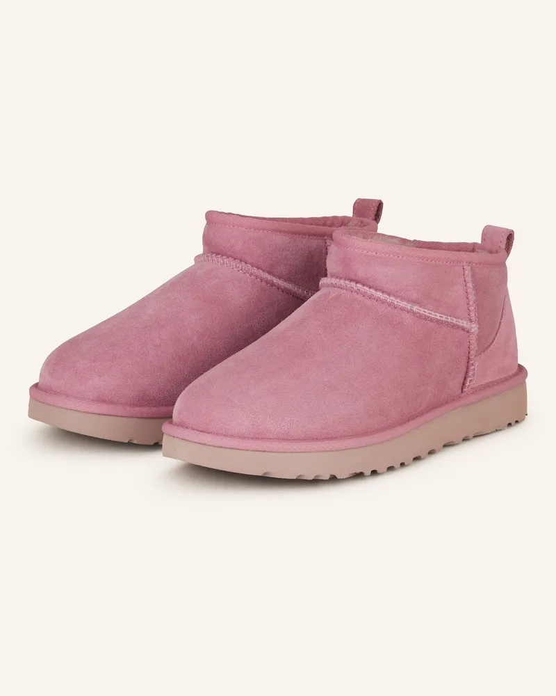 UGG Boots CLASSIC ULTRA MINI Rosa
