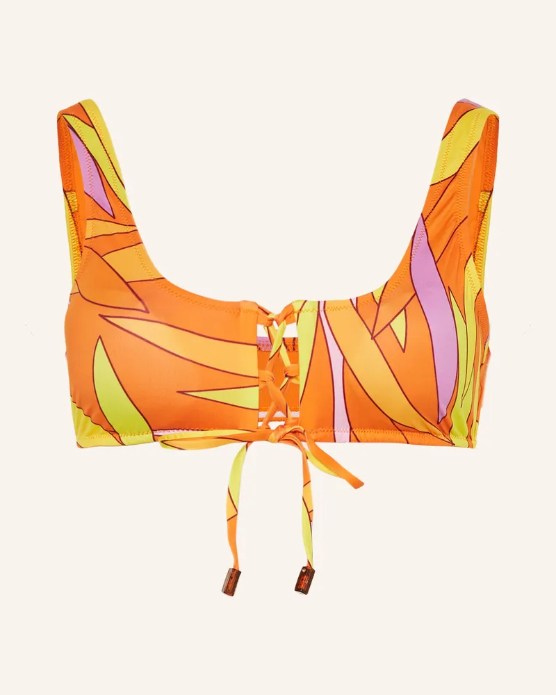 Vilebrequin Bustier-Bikini-Top MADRAGUE LASSY Orange