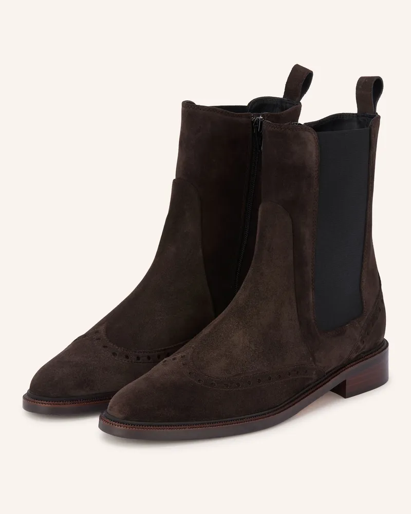 Pertini Chelsea-Boots braun Dunkelbraun