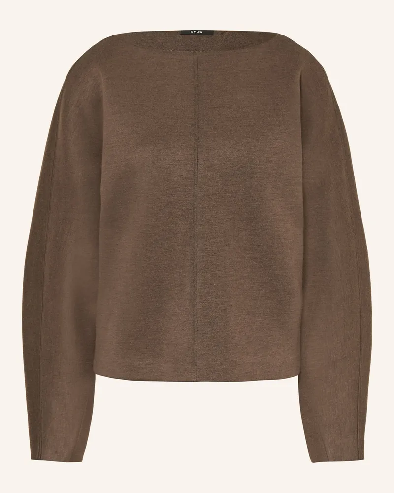 OPUS Sweatshirt GILAN Braun