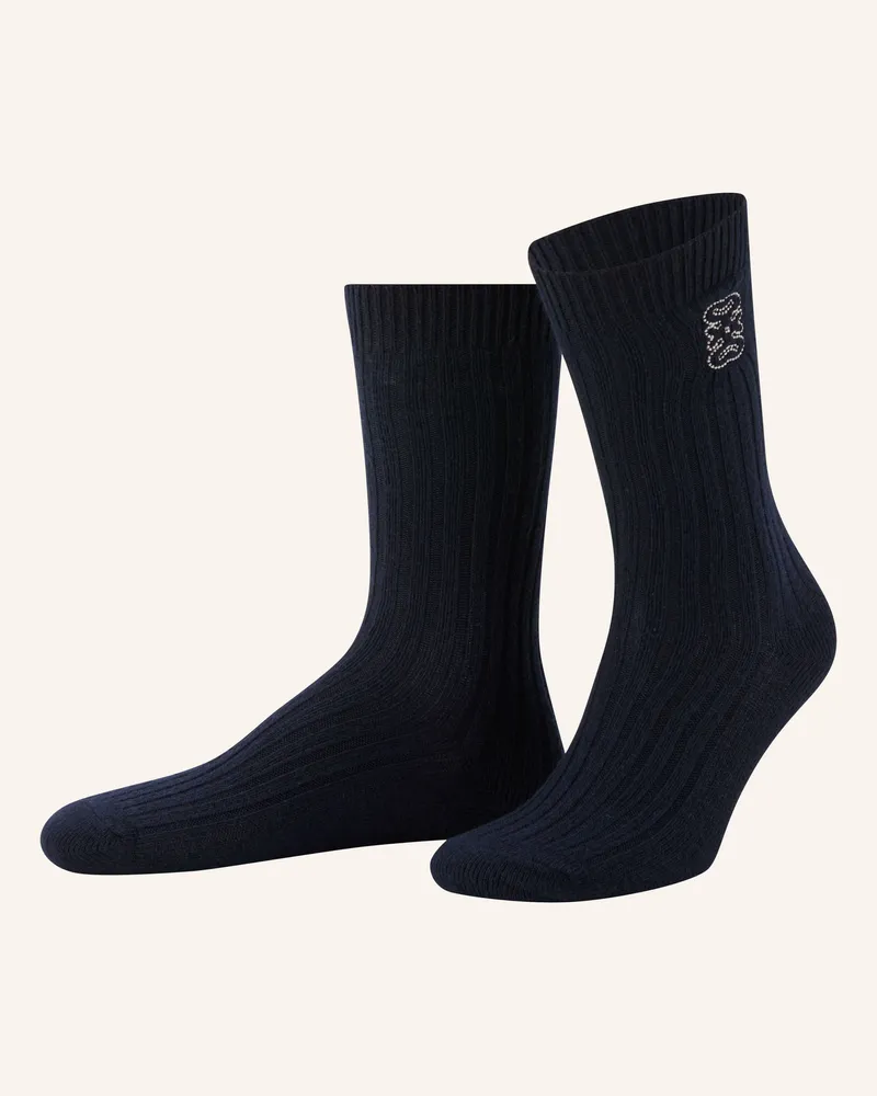 Sandro Socken blau Dunkelblau
