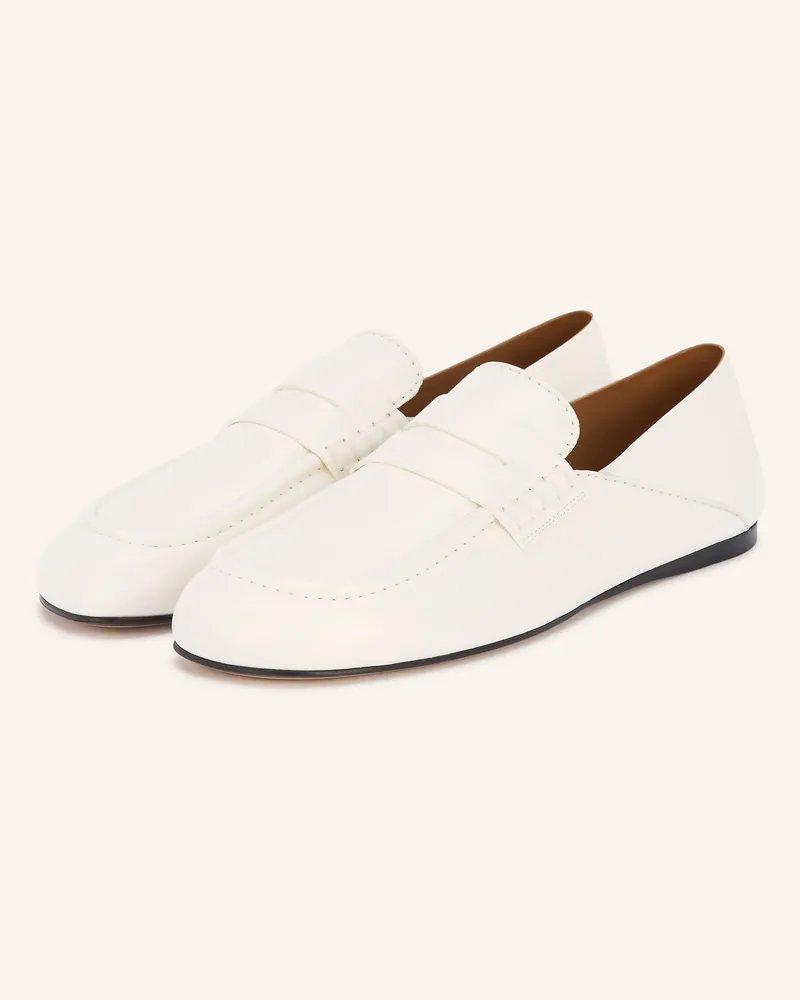 Sandro Penny-Loafer weiss Ecru
