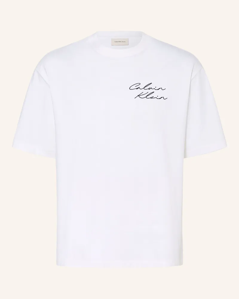 Calvin Klein T-Shirt Weiss