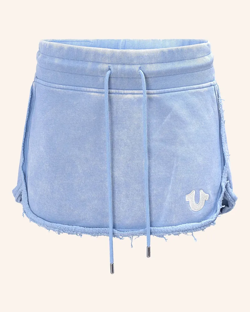 True Religion Mini-Rock Vintage Wash blau Hellblau
