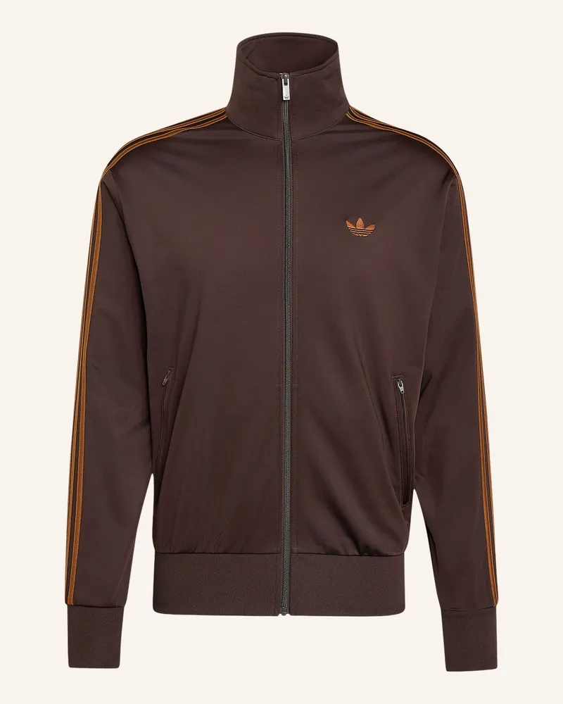 adidas Trainingsjacke Firebird braun Dunkelbraun