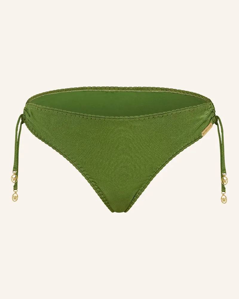 watercult Basic-Bikini-Hose Crafted Essentials gruen Oliv